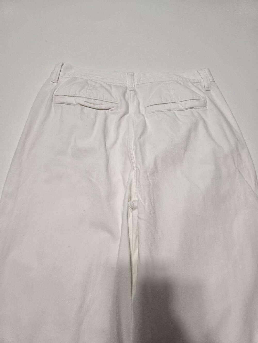 Madewell White Harlow Jean Cotton Size 30 - Picture 12 of 15